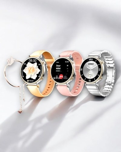 SW-43 AMOLED Ekran 3 Kordon Bileklik Hediyeli Akıllı Saat