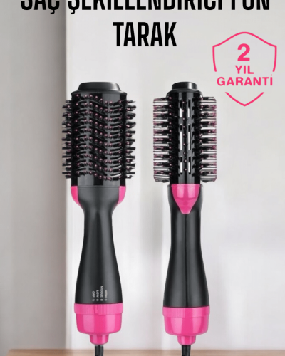 Fön Tarak Elektriklenmeyi Önleyen ve Parlaklık Veren Saç Şekillendirici