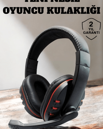 Güçlü Bass ve Suya Dayanıklı, Kablolu Oyuncu Kulaklığı ile Kesintisiz Deneyim