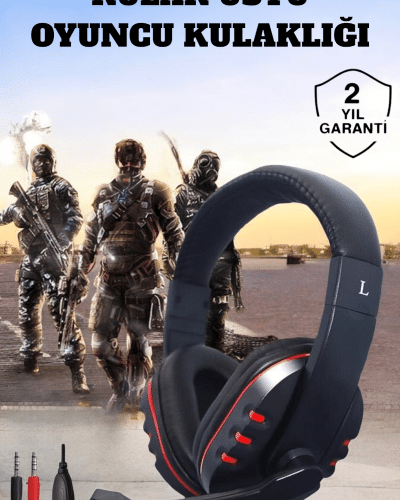 Mikrofonlu, Gürültü Engelleyici ve Dayanıklı Kulaklık: Oyun Performansınızı Zirveye Taşıyın