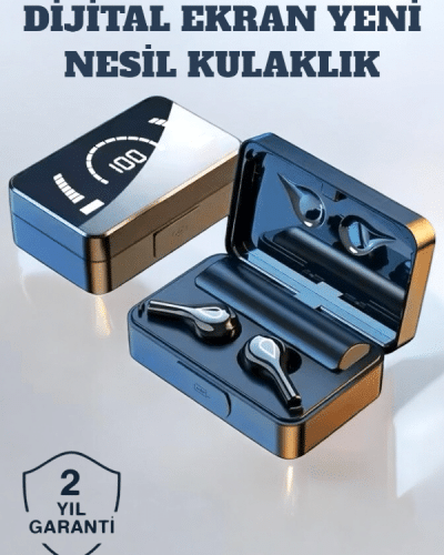 Aktif Gürültü Önleme (ANC) ve Suya Dayanıklı Kulaklık Android & iOS Uyumlu