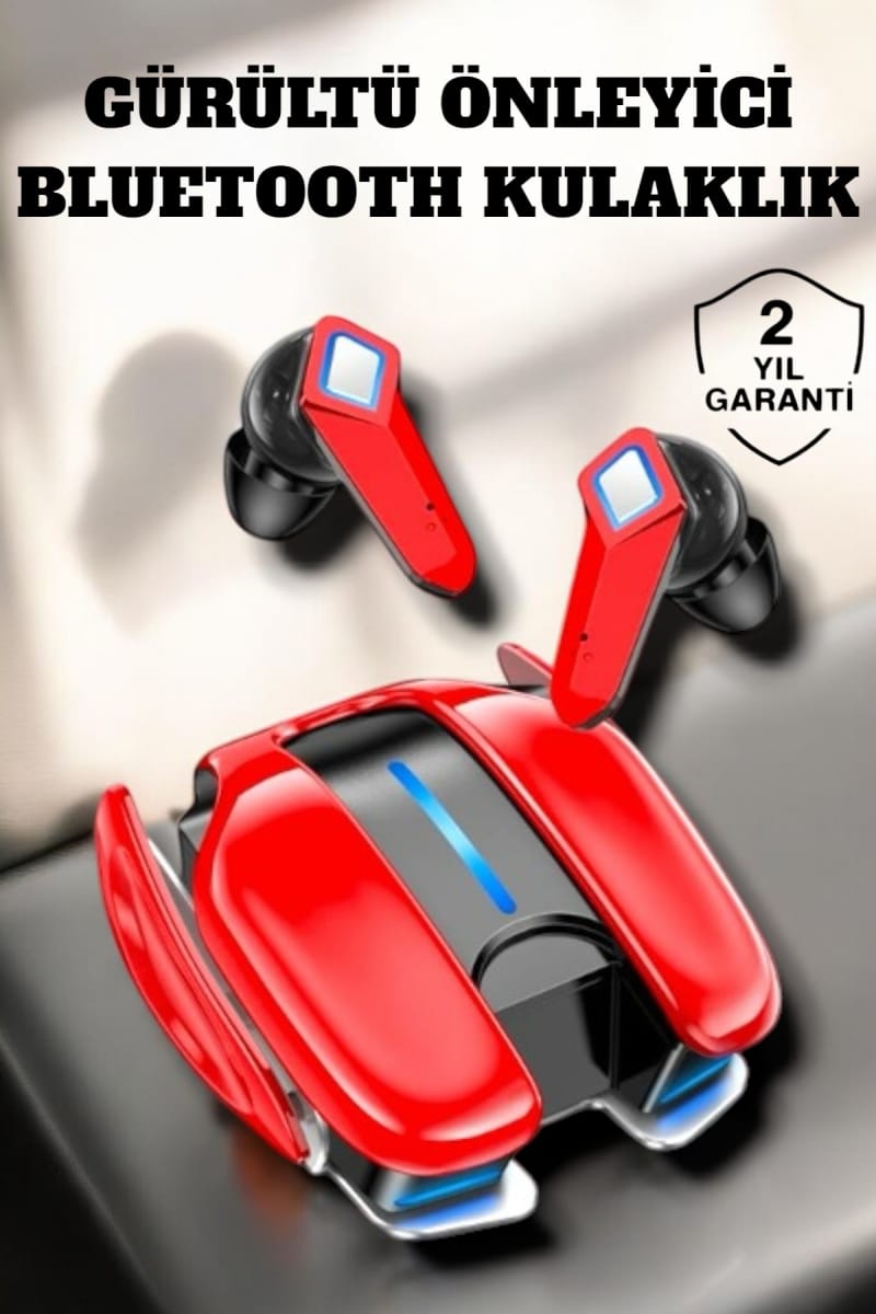 Bluetooth 5.1 Kablosuz Kulaklık Uzun Pil Ömrü ve Gürültü Engelleme