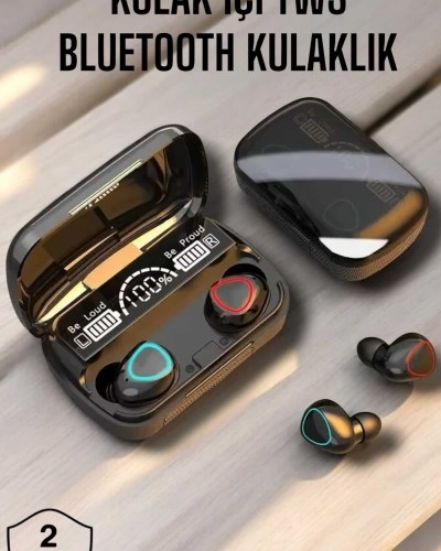 Bluetooth Bağlantılı Suya Dayanıklı, Uzun Pil Ömürlü Kablosuz Kulaklık