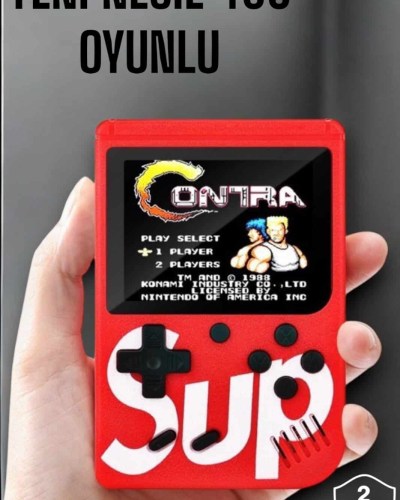 Çocuklara Özel SUP 400 Oyunlu Mini Oyun Konsolu