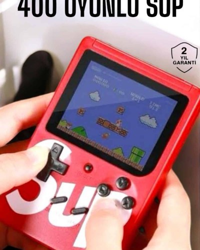 Taşınabilir El Atarisi SUP 400 Oyunlu Mini Oyun Konsolu