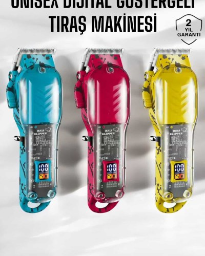 Islak ve Kuru Kullanıma Uygun Şarjlı Tıraş Makinesi