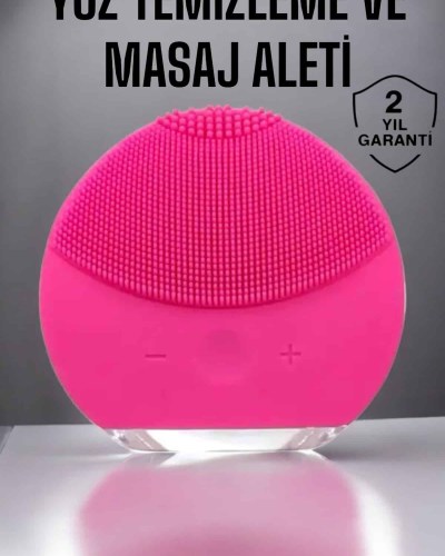 Profesyonel Yüz Temizleme Masaj Aleti Su Geçirmez, Kablosuz Şarj Özellikli Kolay Temizlenebilir