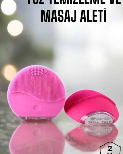Yüz Temizleme Aleti Genç Görünüm Sağlayan, Kan Dolaşımını Hızlandıran, Kablosuz ve Taşınabilir