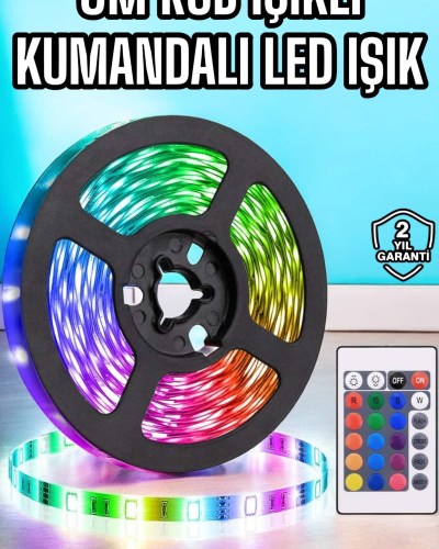5M RGB Işıklı Her Ortama Uygun Led Işık