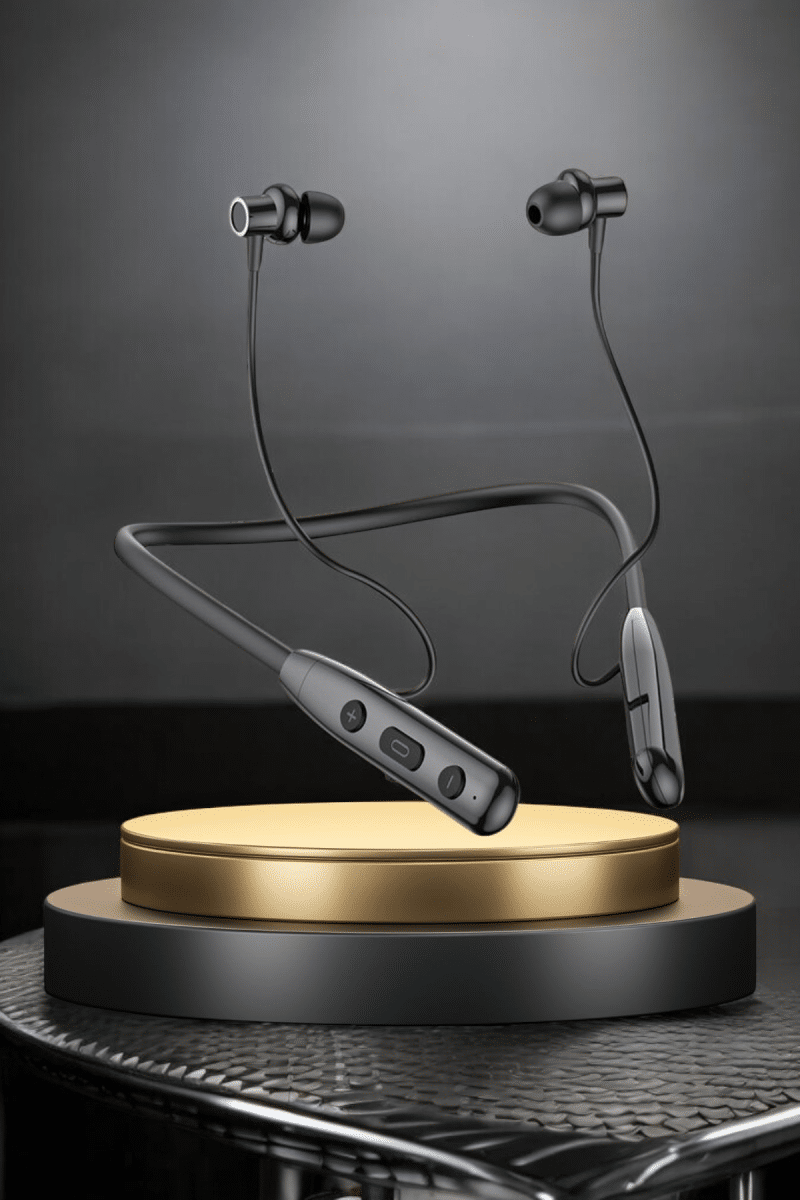 Kablolu Bluetooth Kulaklık Boyun Bantlı ANC Özelliği Yüksek Ses Kaliteli 100 saat