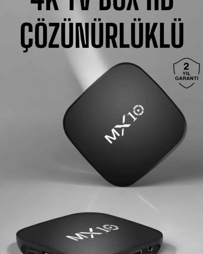 TV Box HD Çözünürlüklü 4 Çekirdekli 8 GB Dahili Hafıza Android Uyumlu