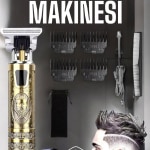 Çizik Tıraş Makinesi Şarjlı Paslanmaz Çelik Bıçaklı Uzun Ömürlü