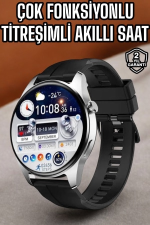 Akıllı Saat Tema Değiştirme Titreşimli Bluetooth Bağlantılı NFC Ve GPS Uyumlu
