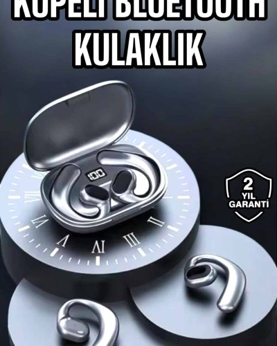 Bluetooth Kulaklık Oyuncu Kulaklığı Küpe Görünümlü Dijital Göstergeli