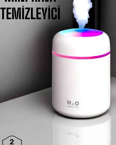 Hava Nemlendirici Ultrasonik Mini Hava Temizleyici Aromaterapi