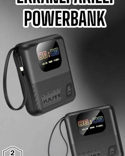 Akıllı Powerbank 10.000 MAH Müzik Dinleme Mesaj Gönderme Arama Cevaplama