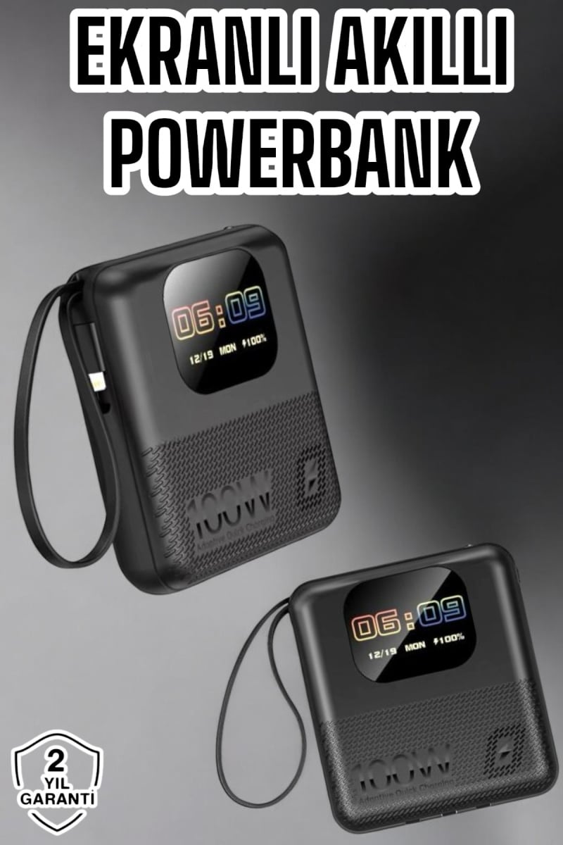 Akıllı Powerbank 10.000 MAH Müzik Dinleme Mesaj Gönderme Arama Cevaplama