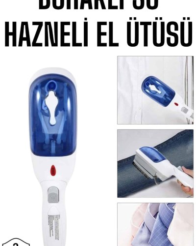 Yeni Nesil Taşınabilir Su Hazneli Buharlı El Ütüsü