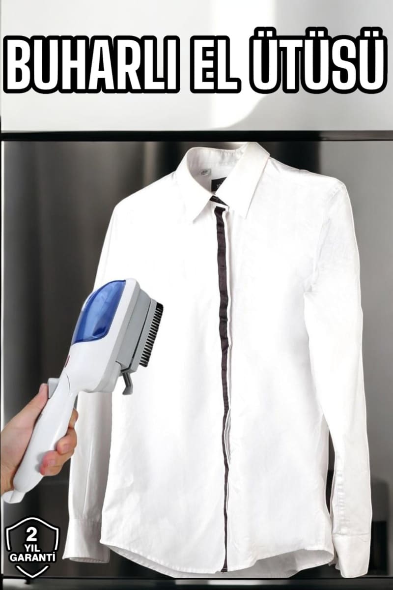 Buharlı El Ütüsü Taşınabilir Kompakt Su Hazneli