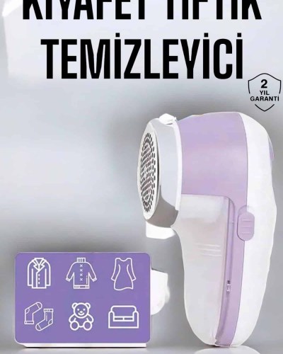 Tiftik Temizleyici Hazneli Şarjlı Manuel Kolay Kullanım