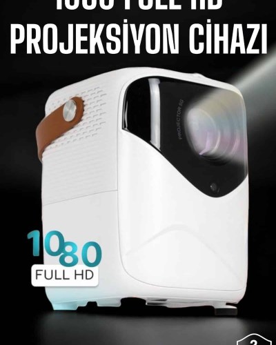 Projeksiyon Cihazı Film Dizi Oyun Wifi Destekli