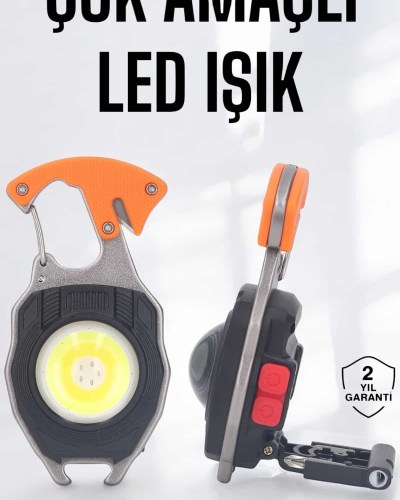 El Feneri Çakmaklı Kapak Açma Düdük Toravida Acil Durum Seti