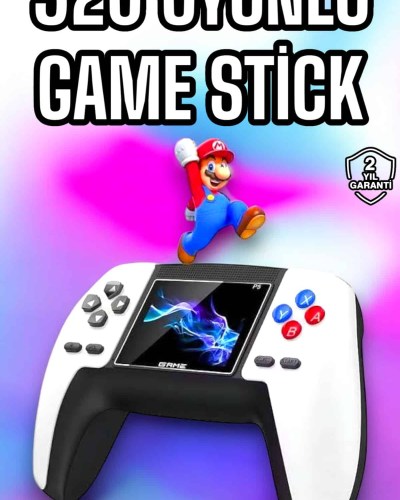 Game Stick 520 Oyunlu Retro Konsol Çocuklara Özel