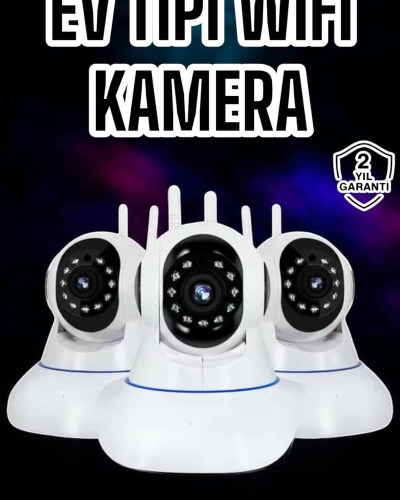 Wifi Kamerası Çift Yönlü Bebek Güvenlik Kamerası Gece Görüşlü
