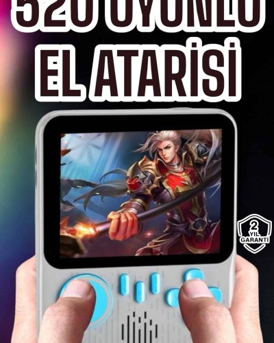 Oyun Konsolu Retro Oyun Konsolu Tv'ye Bağlanabilir Taşınabilir