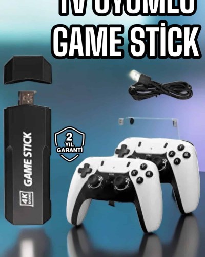 Game Stick Retro 8K ULTRA HD Video Oyun Konsolu Android Tv Özelliği