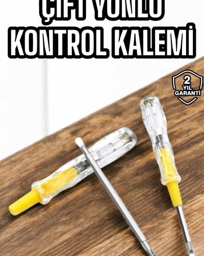 Kontrol Kalemi Nikel Kaplama Çift Başlıklı Test Cihazı