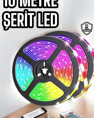 Şerit Led Yeni Nesil 10 Metre Her Ortama Uygun