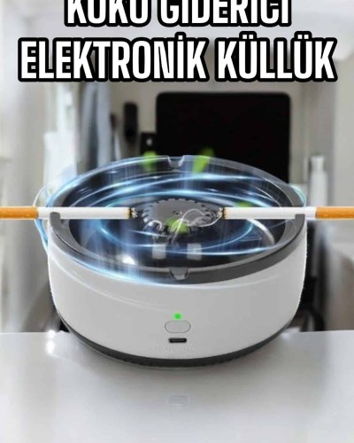 Küllük Duman Giderici Temizlenebilir Elektronik Pilli