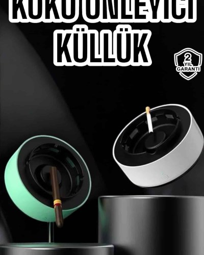 Dumanı Içine Çeken Küllük Kokuyu Hapseden Küllük Akıllı Kokusuz Küllük