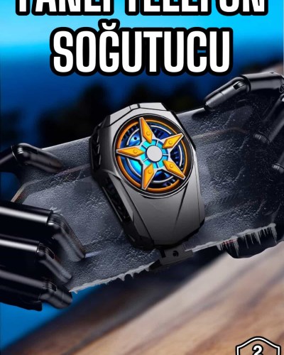 Fanlı Radyatör Soğutucu Telefon Soğutucu Tüm Telefonlara Uyumlu