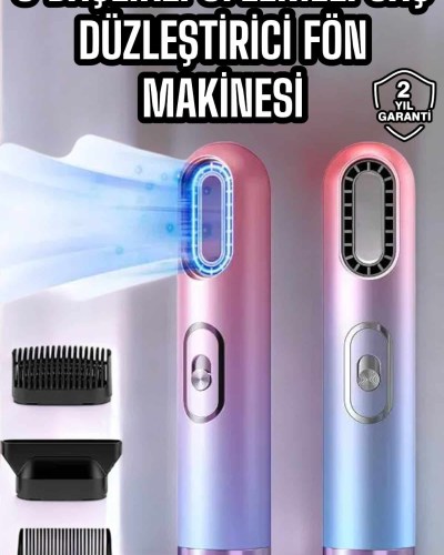 Fön Makinesi Üç Başlıklı Seyahat Tipi Taşınabilir Kablolu Saç Kurutma Makinesi