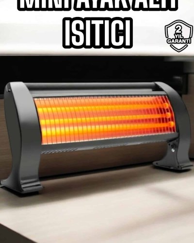 Ayak Altı Elektrikli Soba Isıtıcı Masa Altı Emniyetli