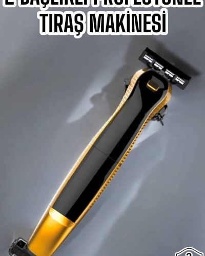 Çift Başlıklı Jilet Tıraş Makinesi Taşınabilir Suya Dayanıklı Sinek Kaydı