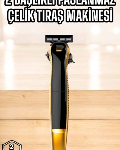 Jilet Başlıklı Tıraş Makine Sinek Kaydı Tıraş Seyahat Tipi Suya Dayanıklı