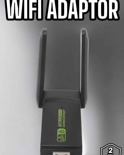 Wifi Adaptör Çift Bantlı Kablosuz Wifi Adaptörü