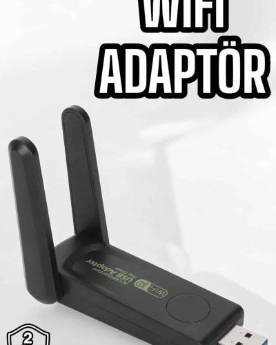 Dual Band Wifi Alıcı Adaptör USB 3.0 Destekli