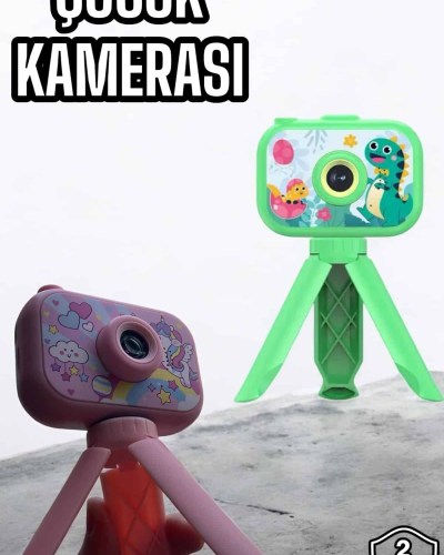 Çocuklara Özel Dijital LCD Ekran 1080P HD Görüntü Kaliteli