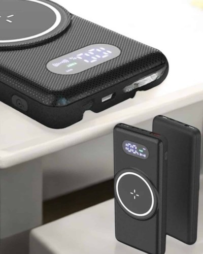 Powerbank Taşınabilir 10.000 Mah Hızlı Şarj Dijital Göstergeli