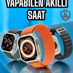 Yeni Nesil Akıllı Saat Nabız Ölçer Sağlık Ölçer ve Kalori Ölçer Uyku Takibi NFC Özelliği