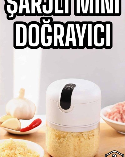 El Rondosu Mini Şarjlı Doğrayıcı Taşınabilir 250 ml