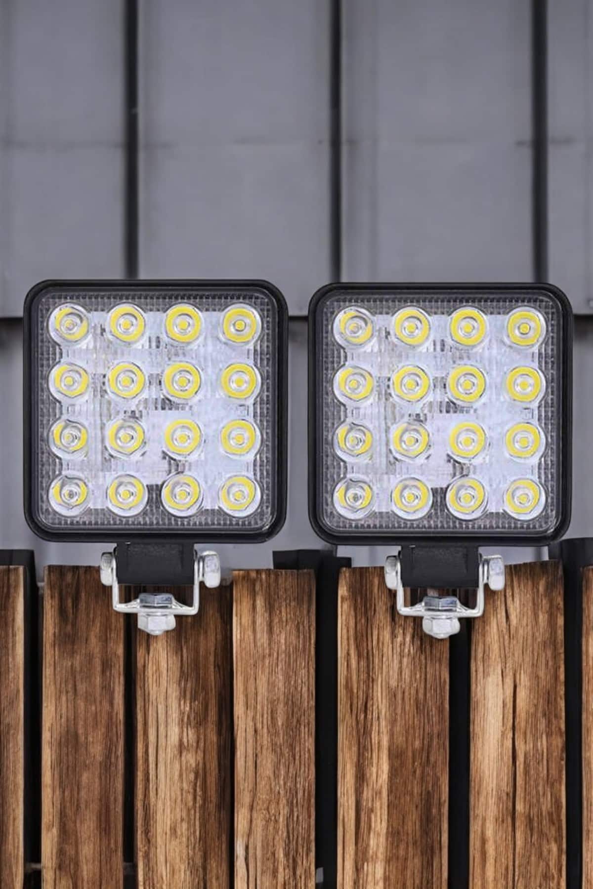 Tepe Lambası Tüm Araç Tiplerine Uygun Sis Lambası 16 Led Beyaz Renk - Görsel 4