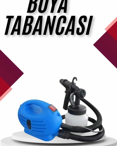 Yeni Nesil Taşınabilir Boya Tabancası Hazneli Elektrikli