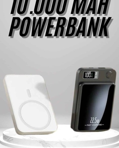 Magsafe Hızlı Şarj 10.000 Mah Wireless Şarj Powerbank Android ve İOS Uyumlu