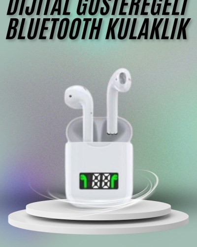 Bluetooth Kulaklık Dokunmatik Kontrol Uzun Pil Ömrü Dijital Göstergeli
