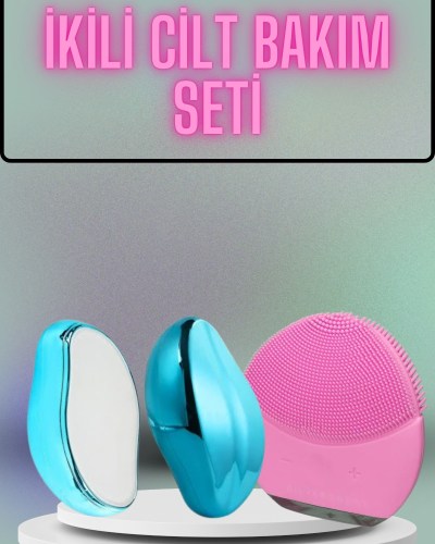 Crystal Eraser Epilasyon Aleti ve Titreşimli Yüz Temizleme Masaj Aleti